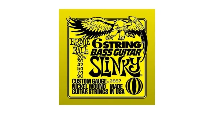 Ernieball Juego Eléctrica Slinky Barítono 20W-90