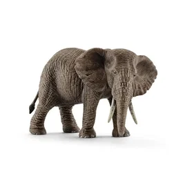 Schleich SCH1721286229434 Figura de Elefante Africano Hembra Colección Vida Salvaje 14761, para mayores de 5 años
