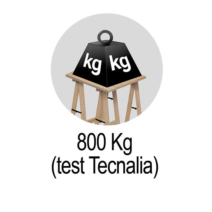 Astigarraga Caballete Pro Cab013.99 Pino 1m 50x23mm Madera Natural 800kg