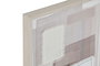 DKD Home Decor Cuadro Moderno Abstracto Beige Gris Lienzo Lino 40 x 2.5 x 50 cm (2 Unidades)