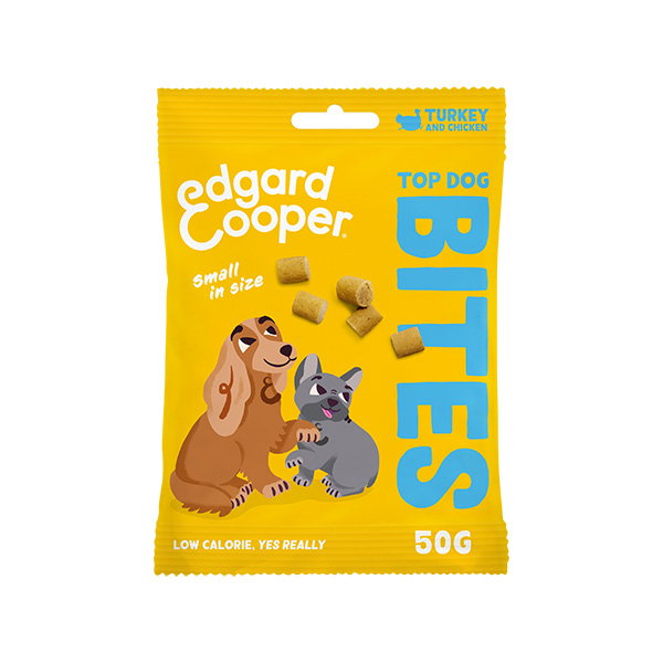 Edgard Cooper Bocaditos Pequeños de Pavo 15x50g Edgard Cooper Bocaditos Pequeños de Pavo 15x50g