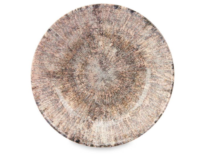 Vessia Plato Hondo de Porcelana Marrón Explosión 21.6 cm (Set de 24)