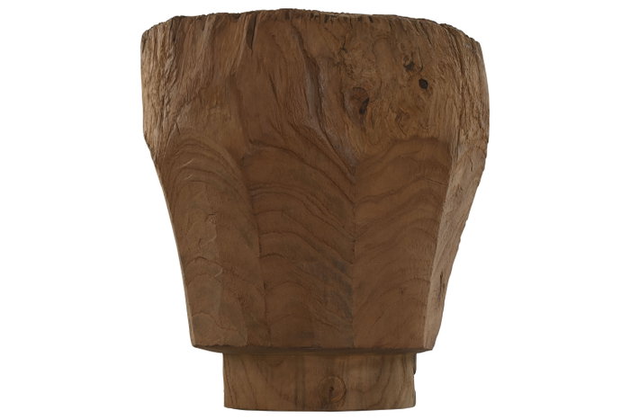 DKD Home Decor Lámpara de Aplique Teca Hecha a Mano 30x15x34 cm