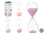 Giftdecor Reloj de Arena 30 cm, Surtido Colores Pastel, 60 Minutos Aproximadamente (Set de 9)