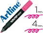 Artline Rotulador Fluorescente EK-660 Rosa Punta Biselada Trazo 1-5 mm