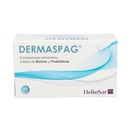 HELIOSAR Dermaspag 30 Cápsulas para Cabello, Piel y Mucosas