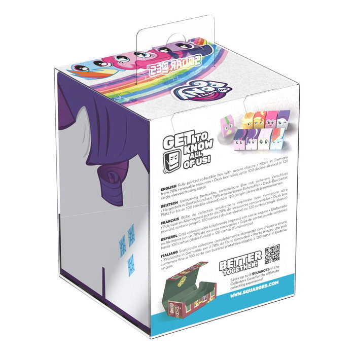 Squaroes Squaroe My Little Pony "Friendship is Magic" MLP005 - Rarity