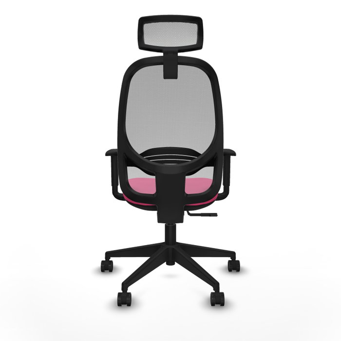 PIQUERAS Y CRESPO Silla de oficina Cilanco Rosa y Gris PIQUERAS Y CRESPO Silla de oficina Cilanco Rosa y Gris