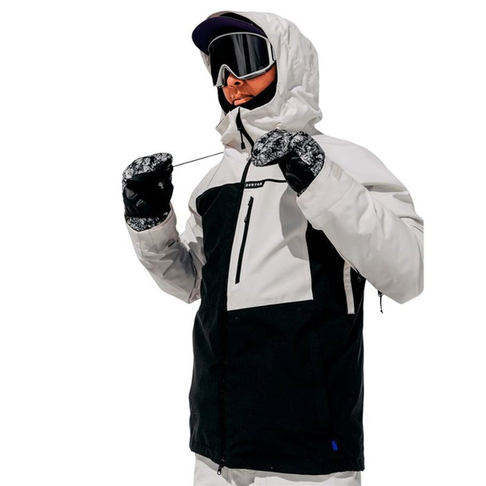 Chaqueta de Esquí Burton Logepole Stowht Blanco Hombre S Chaqueta de Esquí Burton Logepole Stowht Blanco Hombre S