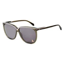 Zadig&Voltaire SZV306-63073M con cristal gris y detalles verdes