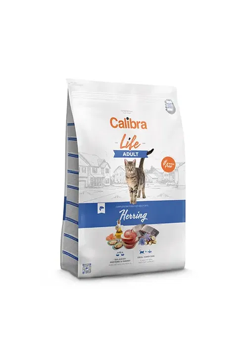 Calibra Cat Life Adult Arenque Alimento para Gatos 1,5 kg Calibra Cat Life Adult Arenque Alimento para Gatos 1,5 kg