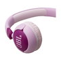 JBL Harman Junior 320 Auriculares de diadema con cable y micrófono para niños, Púrpura