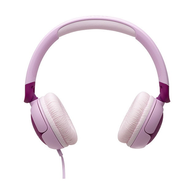 JBL Harman Junior 320 Auriculares de diadema con cable y micrófono para niños, Púrpura