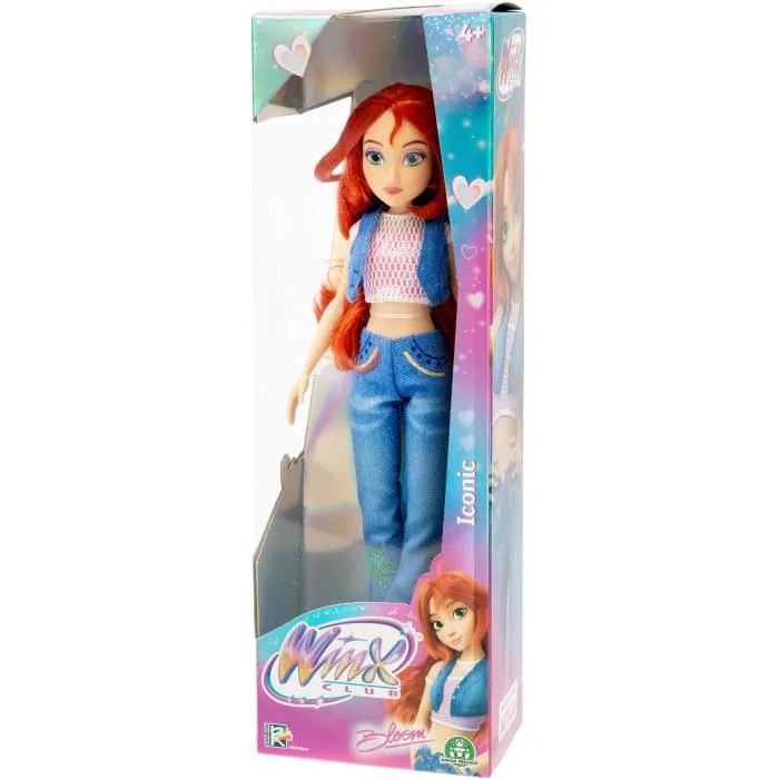 Winx Muñeca Bloom Icónica - 26 cm - A partir de 3 años - WNX771 Winx Muñeca Bloom Icónica - 26 cm - A partir de 3 años - WNX771
