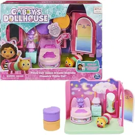 Spin Master Gabby and the Magic House - Playset Deluxe La Chambre de Polochat - 1 Figura + Accesorios SPI0778988374115