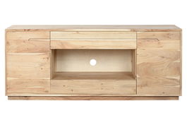 DKD Home Decor Indi acacia 1c25 Mueble TV Natural 150 x 61 x 40 cm