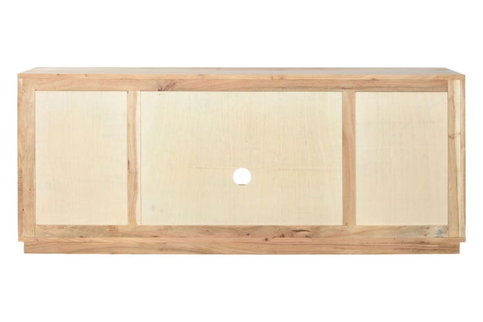 DKD Home Decor Indi acacia 1c25 Mueble TV Natural 150 x 61 x 40 cm