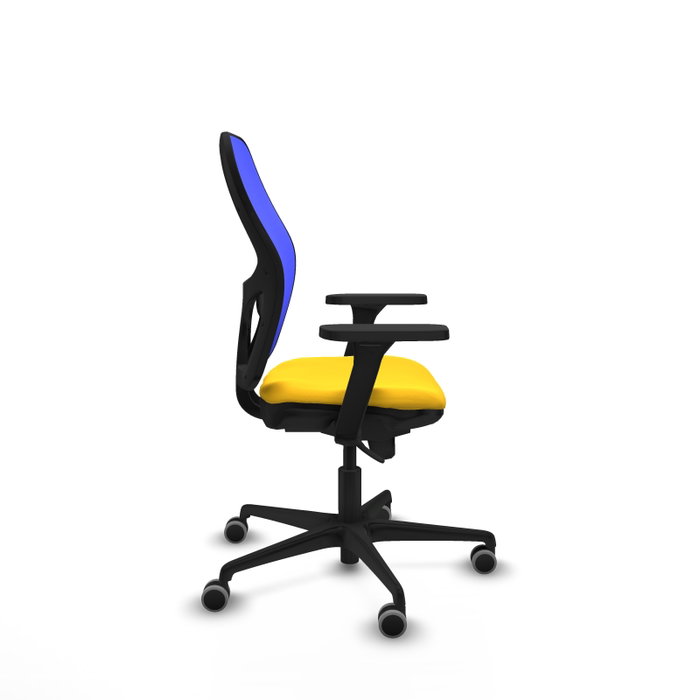 PIQUERAS Y CRESPO Silla de oficina Jorquera Amarillo/Azul PIQUERAS Y CRESPO Silla de oficina Jorquera Amarillo/Azul