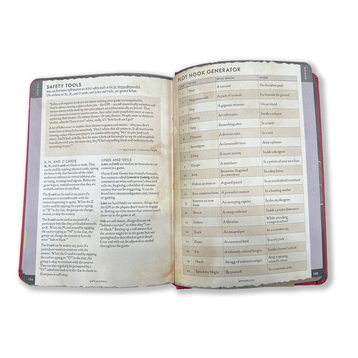 Libreta A5 Gamemaster's Journal Orange Portal