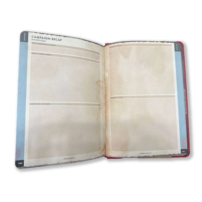 Libreta A5 Gamemaster's Journal Orange Portal