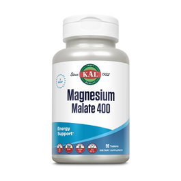 Kal Magnesio Malato 400 mg 90 Cápsulas - Suplemento de Magnesio