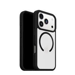 OtterBox React MagSafe Series para Apple iPhone 17 Pro, Negro Crystal