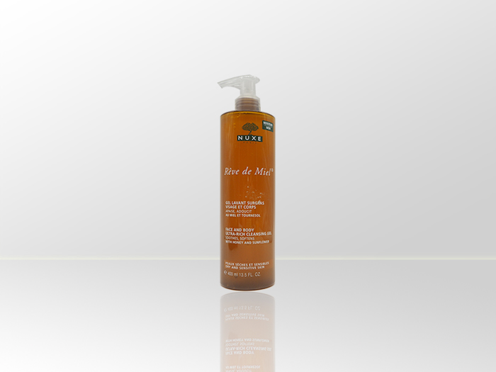 Nuxe Reve de Miel Gel Limpiador Ultra-Rico para Rostro y Cuerpo 400 ml