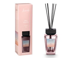 Acorde Mikado Cuadrado 1000 ml Red Fruits Aroma con 10 Varillas 10.2x42x10.2 cm (Set de 4)