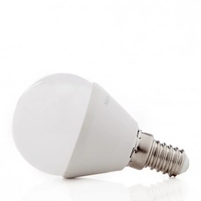 Bombilla LED E14 5W 410Lm 6000ºK Luz Fría 40.000H [HO-P45-E14-5W-RC-CW]
