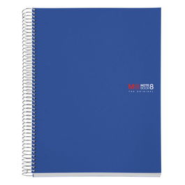 Bloc Miquelrius The Original Notebook 8 Micro.Tapa Pp A4 200H 70G Cuadric.5X5 Azul (Set de 5)