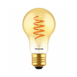 Toshiba Bombilla LED E27 A60 Blanco Cálido 4.5W 400Lm