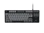 Fury Kanabo K2 Teclado Mecánico USB Layout US Blanco Iluminación Blanco Negro Gris