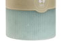 DKD Home Decor Vela de Cera Parafina Turquesa