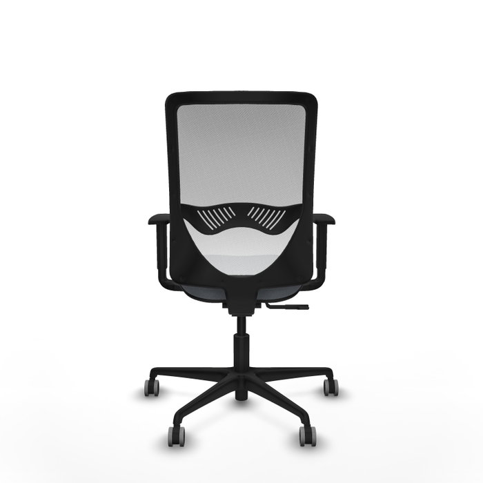 PIQUERAS Y CRESPO Silla de oficina Zulema con mecanismo Sincro, Gris y Blanco PIQUERAS Y CRESPO Silla de oficina Zulema con mecanismo Sincro, Gris y Blanco