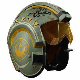 Hasbro Réplica Casco Electrónico Trapper Wolf Black Series Escala 1:1 con Luz y Sonido