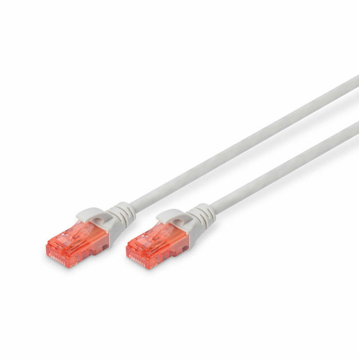 Digitus Cable de conexión Cat6 U/UTP 2xRJ45 5.0m gris LSZH