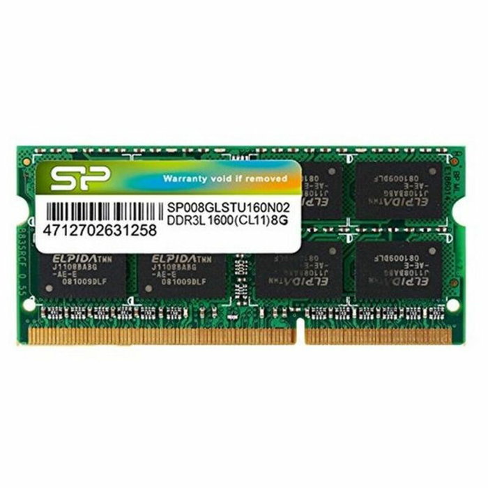 Silicon Power Memoria RAM DDR3L 8GB SO-DIMM 1600MHz Silicon Power Memoria RAM DDR3L 8GB SO-DIMM 1600MHz