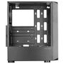 Mars Gaming Caja Semitorre MC-2000 ATX, con Ventana Lateral, Frontal Mesh, Ventilador FDB 120mm, Hasta GPU 306mm, Compatible Refrigeración Líquida 240mm