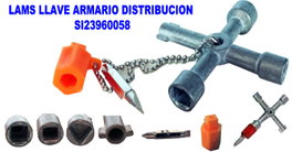 LAMS Llave para Armario de Contador de Distribución SI23960058