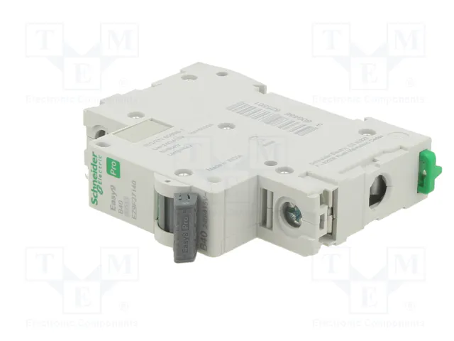 SCHNEIDER ELECTRIC Easy9 Pro MCB 1P 40A 6kA SCHNEIDER ELECTRIC Easy9 Pro MCB 1P 40A 6kA