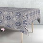 Exma Rollo de Hule Mantel Mandala Azul 140 cm x 25 m