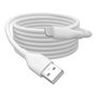 Digitus Cable USB 2.0 Tipo A a Lightning de Silicona 2m Blanco MFi