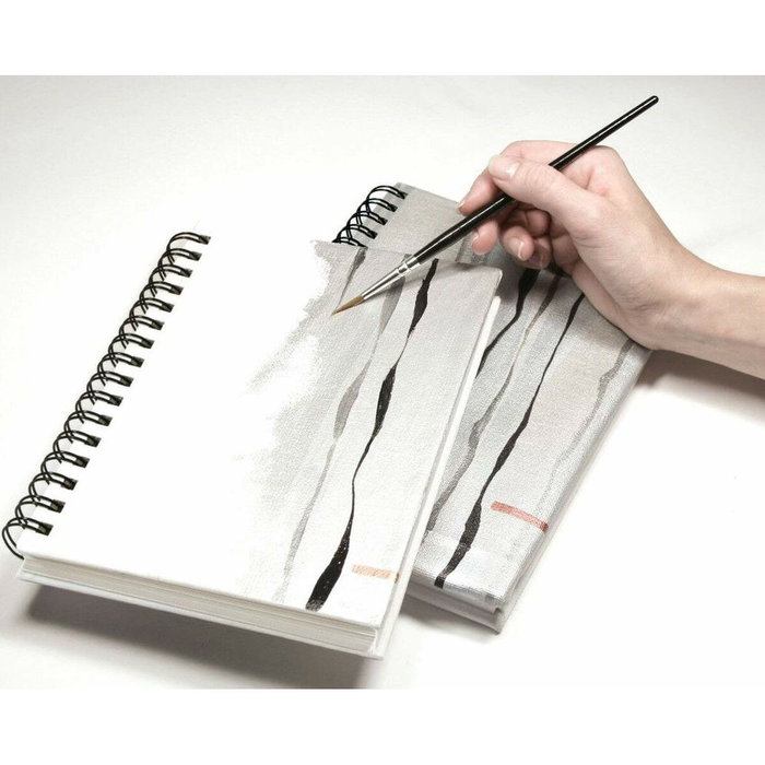 Royal Langnickel Cuaderno de Bocetos A4 con Cubierta de Lona y Espiral Royal Langnickel Cuaderno de Bocetos A4 con Cubierta de Lona y Espiral