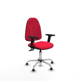 PIQUERAS Y CRESPO Silla de oficina Algarra Rojo