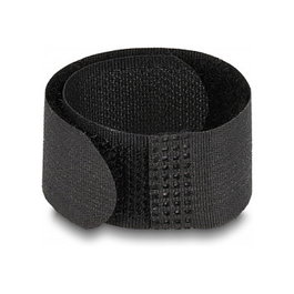 DeLOCK Bridas adherentes para cables LA 180 x AN 20 mm, negro, Nylon, 10 piezas