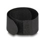 DeLOCK Bridas adherentes para cables LA 180 x AN 20 mm, negro, Nylon, 10 piezas