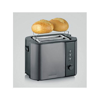 Severin AT 9573 Tostadora Automática 2 Rebanadas Acero Inoxidable Antracita