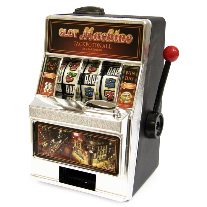 Mister Gadget Hucha Máquina Tragaperras Colección Casino