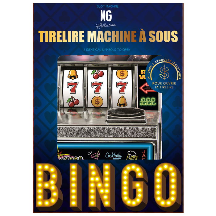 Mister Gadget Hucha Máquina Tragaperras Colección Casino