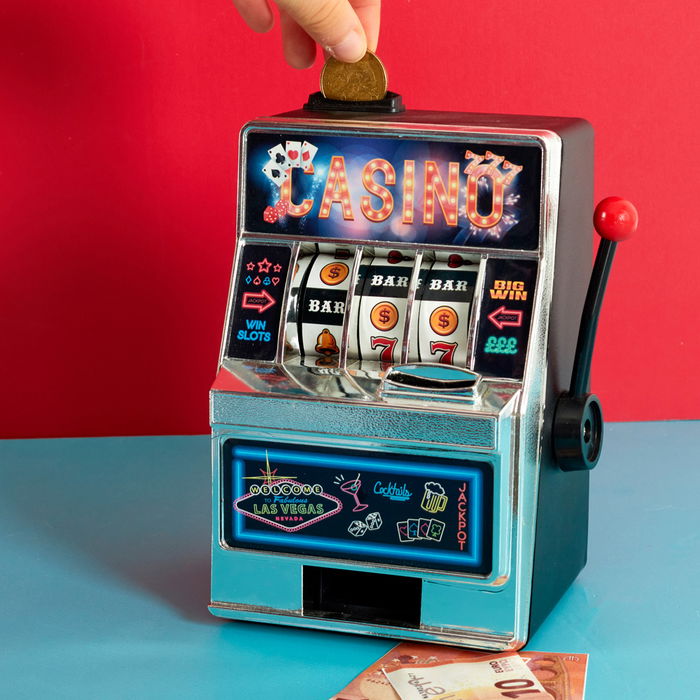 Mister Gadget Hucha Máquina Tragaperras Colección Casino